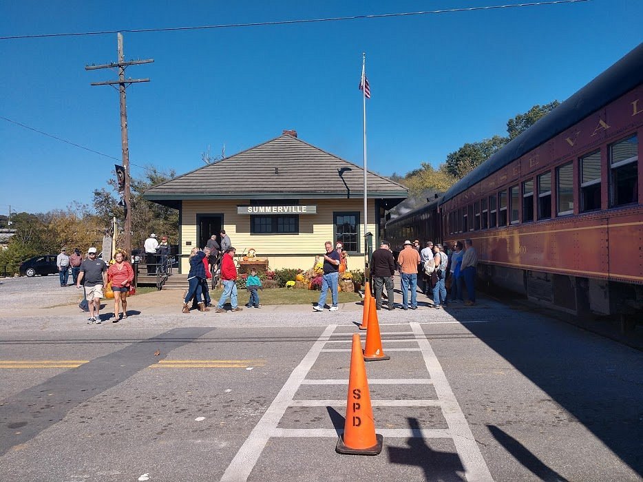 historic summerville train depot