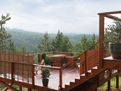 spa deck at dunya camp