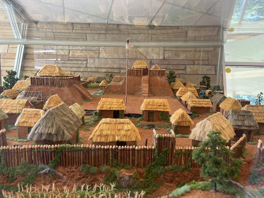 Things to Do in North Georgia: Etowah Indian Mounds Reconstruction