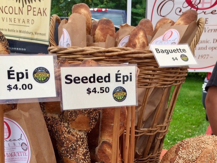 Fun Things to Do in August in Stowe: Stowe Farmers Market Fresh Bread