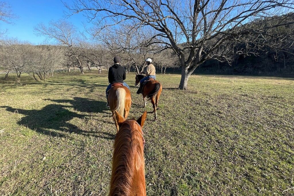 Horseback Adventures of Central Texas Private Trail Ride