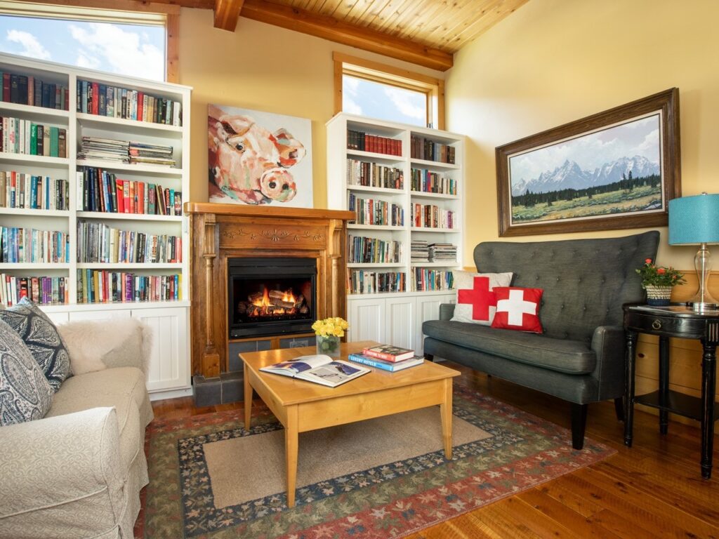 Library at Alpine House