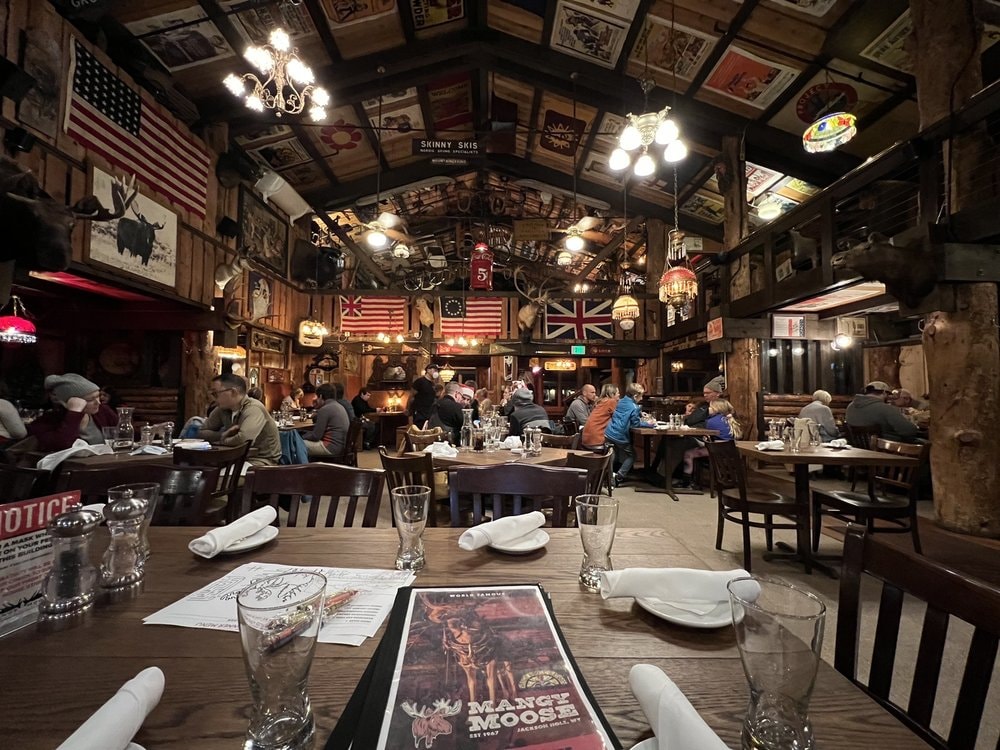 Mango Moose Restaurant; best trips out west for couples