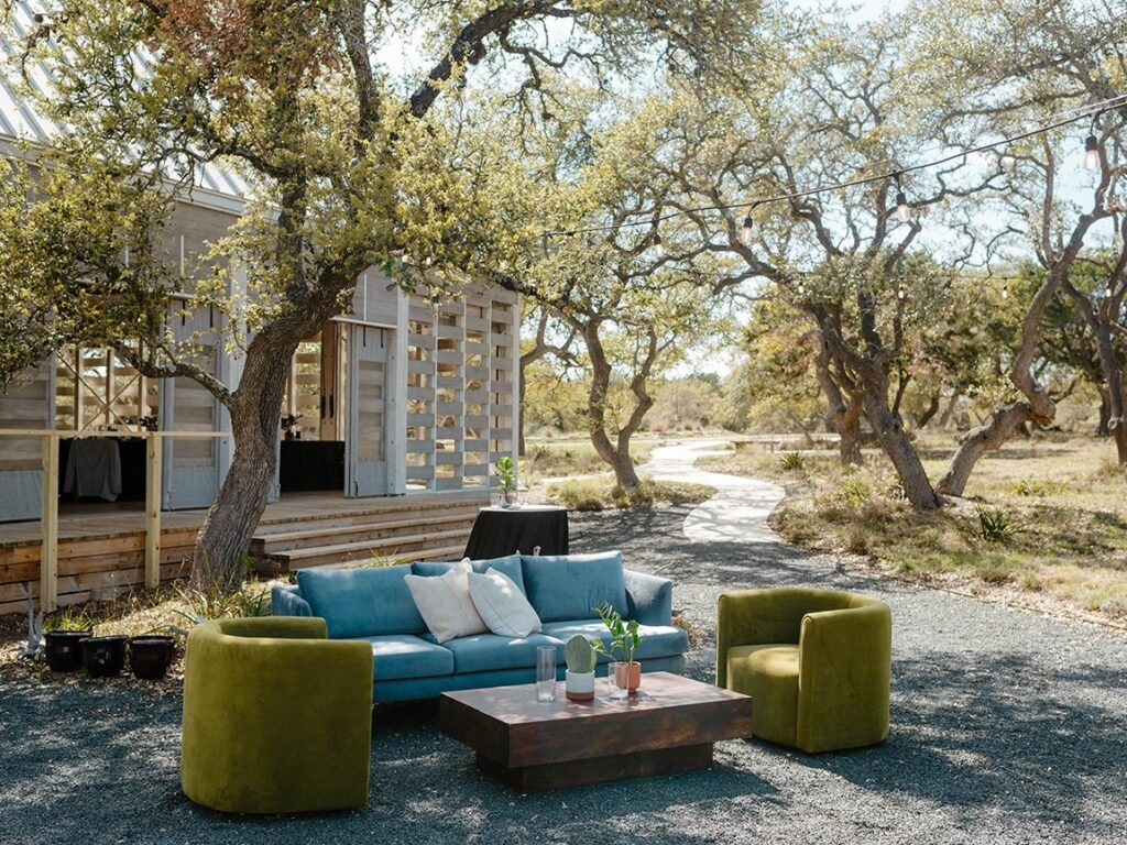 cedars ranch seating area