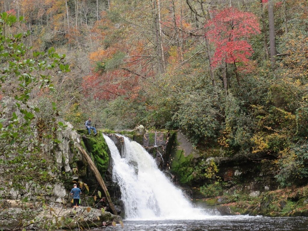Abram Falls, weekend getaways from atlanta