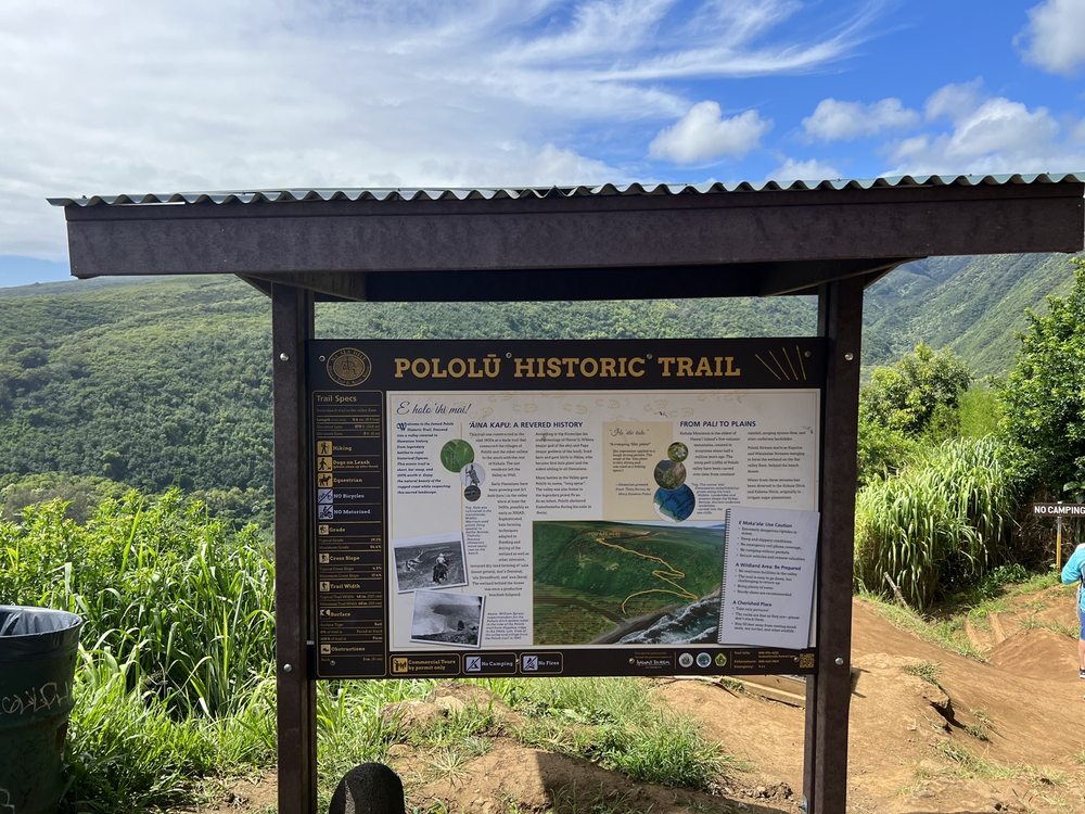 Pololu Historic Trail Big Island Hawaii