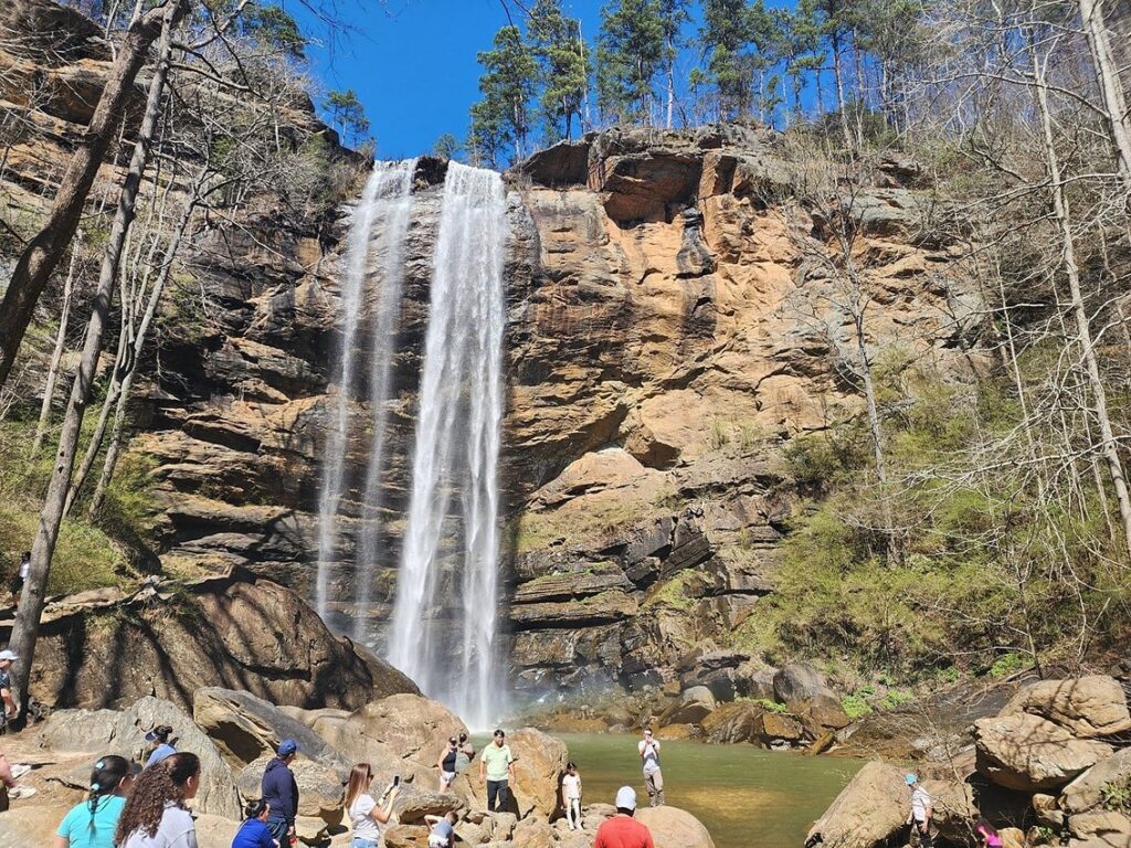 Taccoa Falls, weekend getaways from atlanta