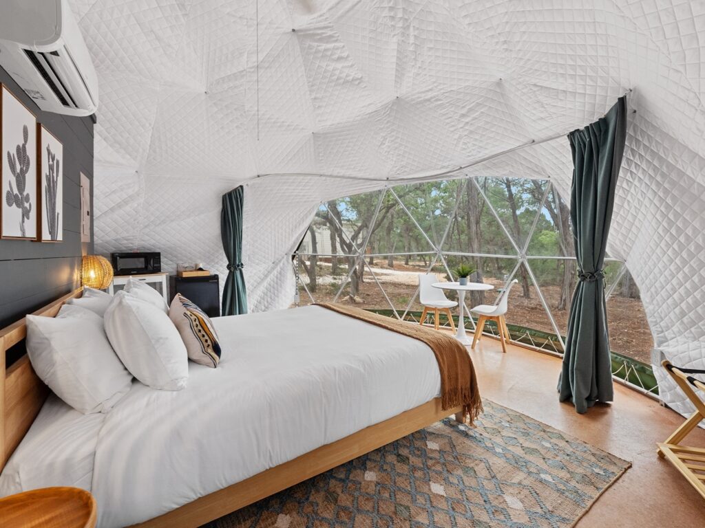 Cedars Ranch Geodome Interior