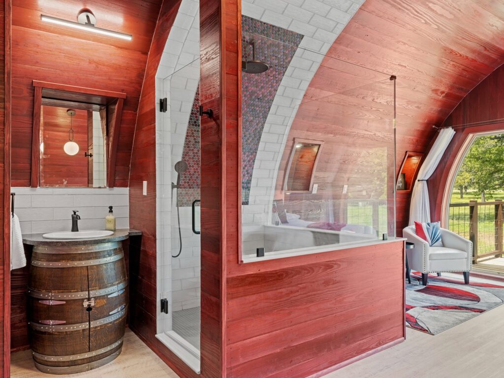 wine barrel cabernet kitchen