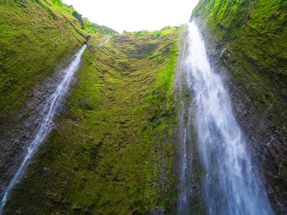 Hi'ilawe Falls View bucket list travel adventure