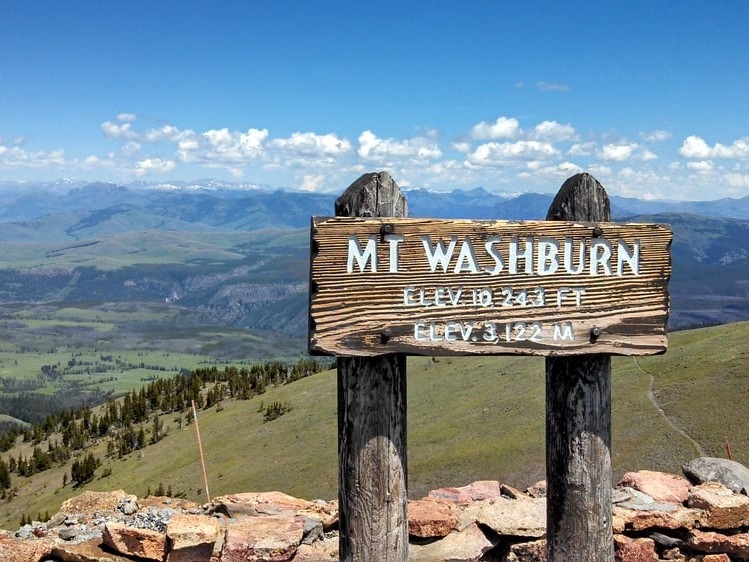 Best States for Hiking: Wyoming (Mt. Washburn)