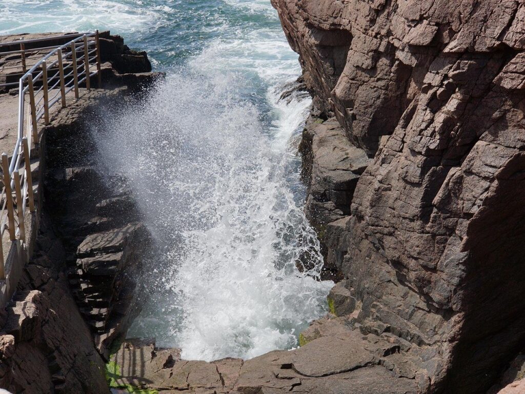 Thunder Hole, bar harbor things to do