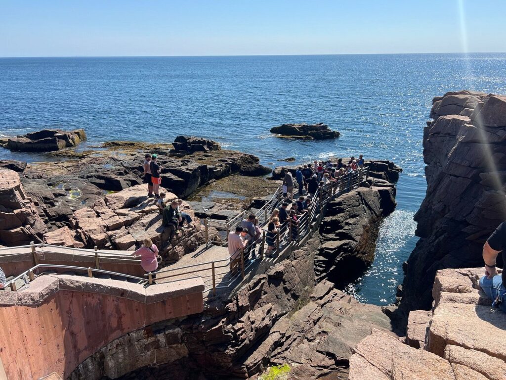 Thunder Hole Viewing Area