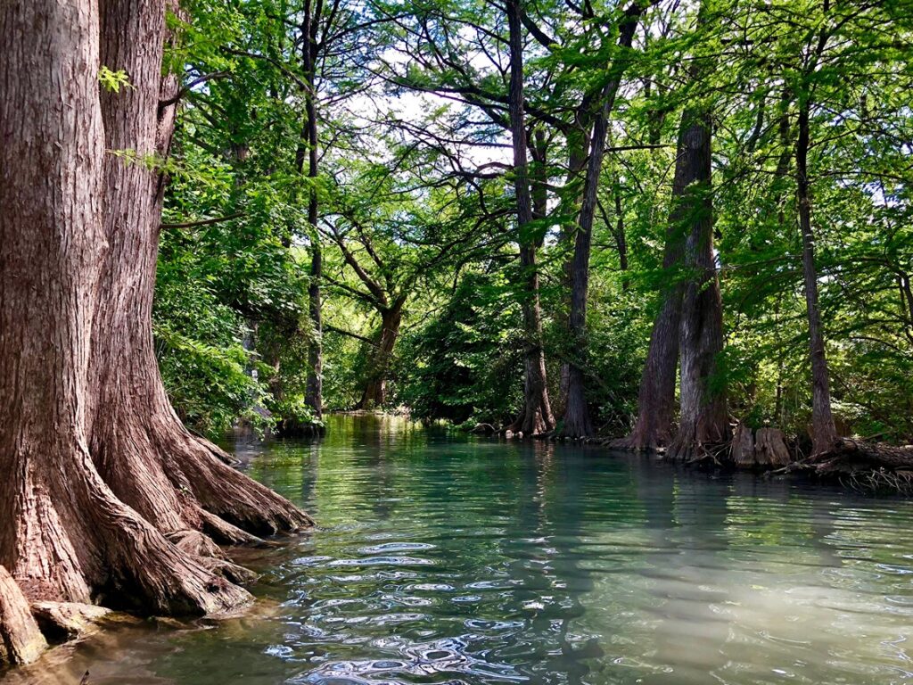 Blue Hole of Texas Hill Country
