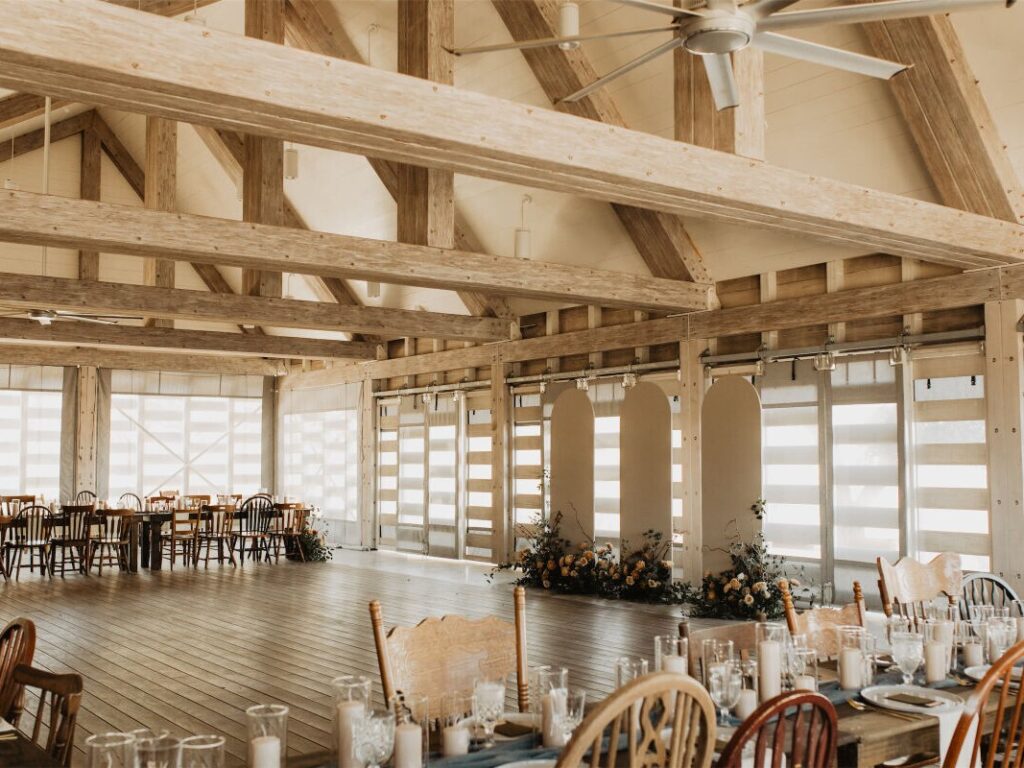 Cedars Ranch Reception Area, best wedding venues in Texas
