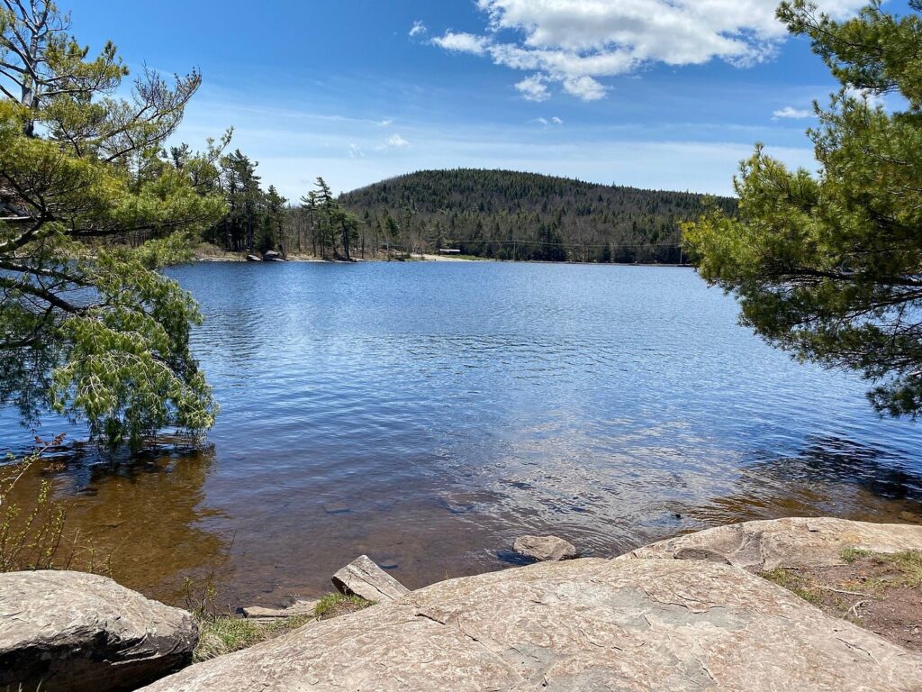 North Point Trail, Catskills hiking