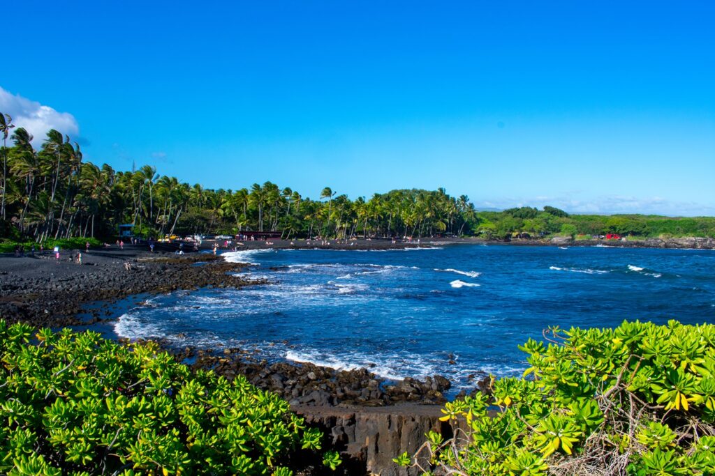 Punalu'u Black Sand Beach