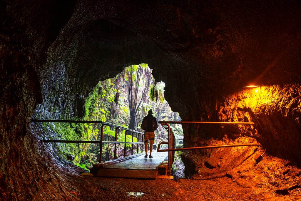 Thurston Lava Tube at Hawaii Volcanoes National Park