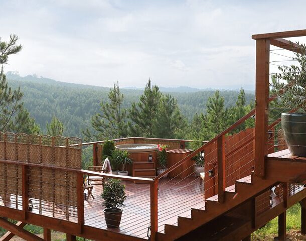 Scenic View From Balcony at Dunya Camp