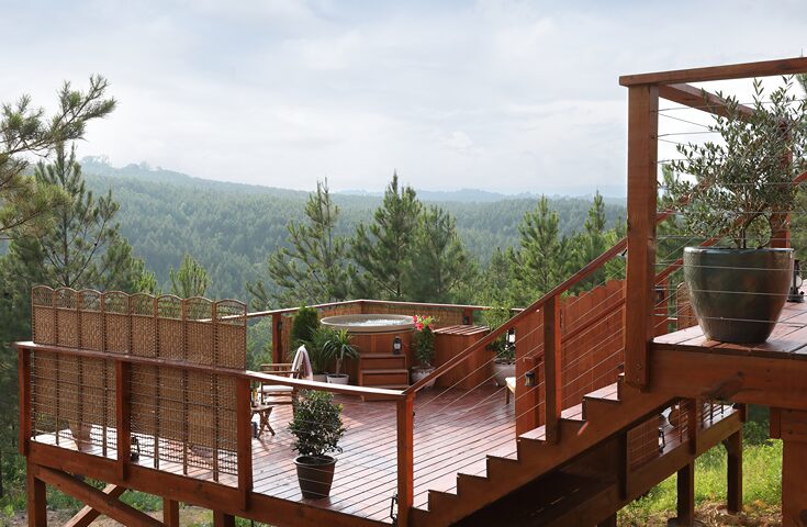 Scenic View From Balcony at Dunya Camp