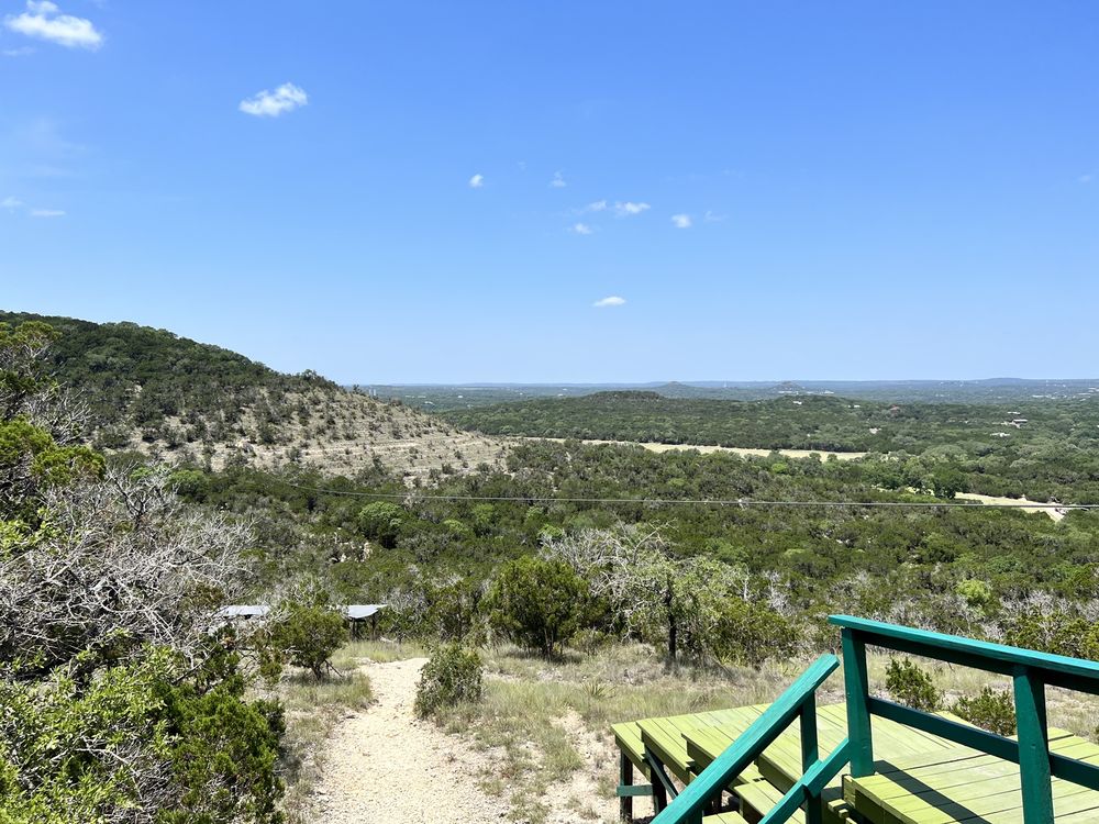 Zipline through Wimberley Valley