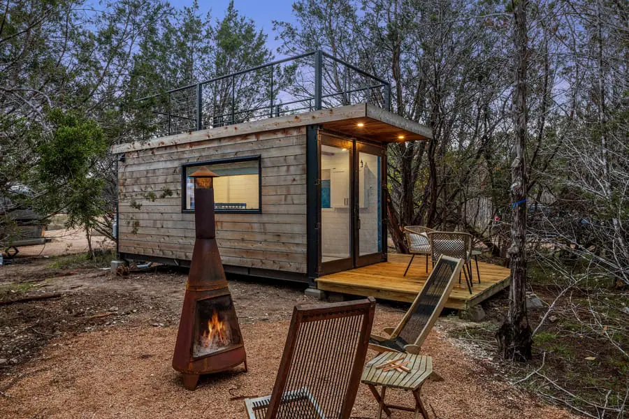 Winter Getaway From New York: Cedar Haus at Onera Fredericksburg