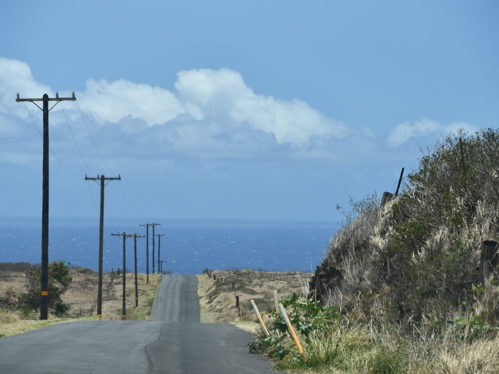 Driving to the Southernmost Point of Hawaii
