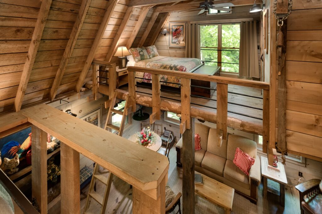 Huffman Creek Retreat Barn Interior