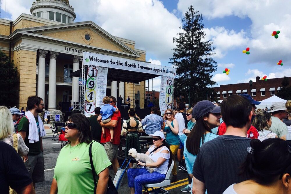 Where to Visit in America in October: North Carolina Apple Festival