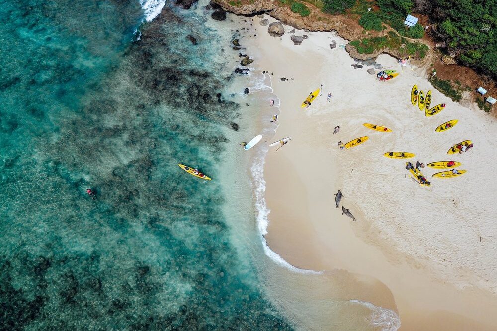 Where to Visit in America in October: Beach in Kailua Kona