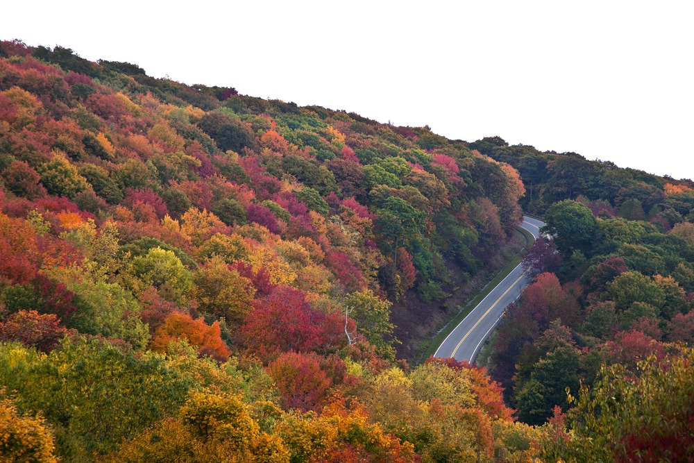 Where to Visit in America in October: Cherohala Skyway