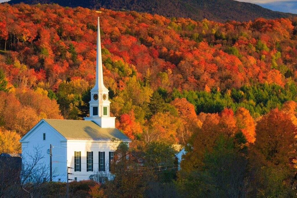 Best Place for Young Adults to Vacation: Stowe Leaf Peeping