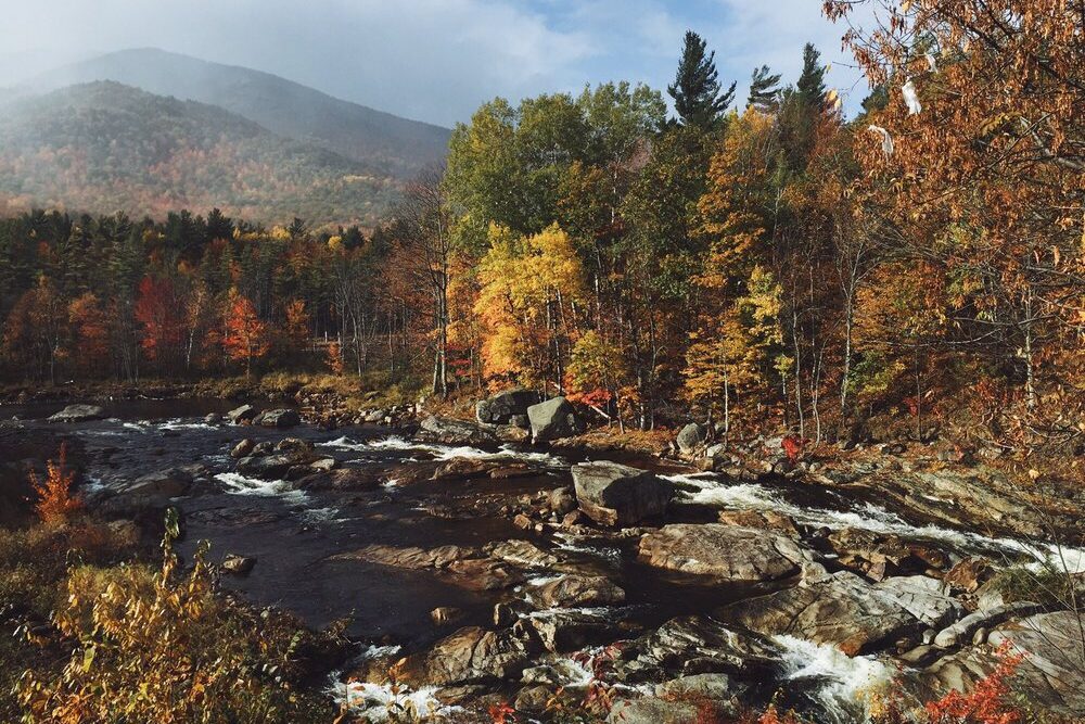 Upstate New York Fall Foliage: Adirondack Park Whiteface Mountain