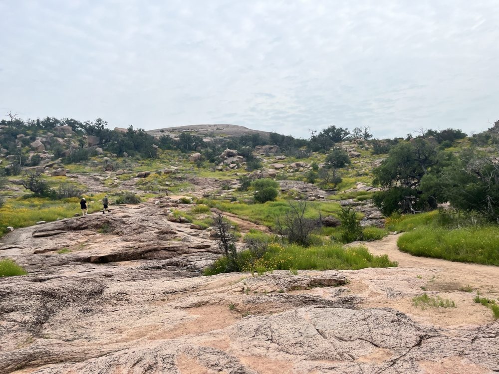 Hiking Enchanted Rock State Natural Area
