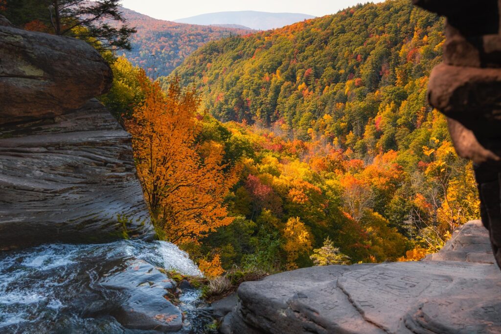 Kaaterskill Falls in Woodstock New York