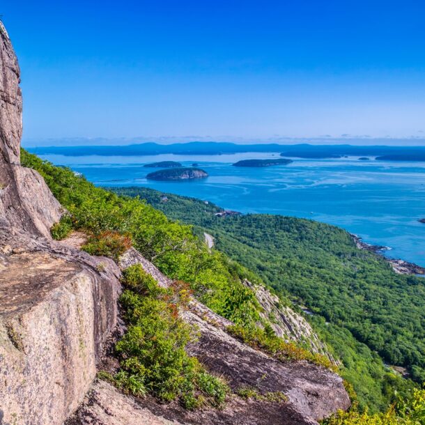 The Precipice Trail in Acadia National Park
