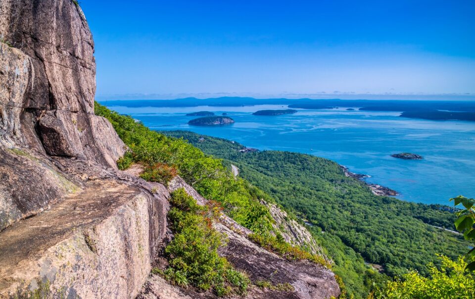 The Precipice Trail in Acadia National Park