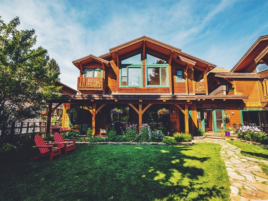 Alpine House Exterior National Elk Refuge Jackson Hole Wyoming