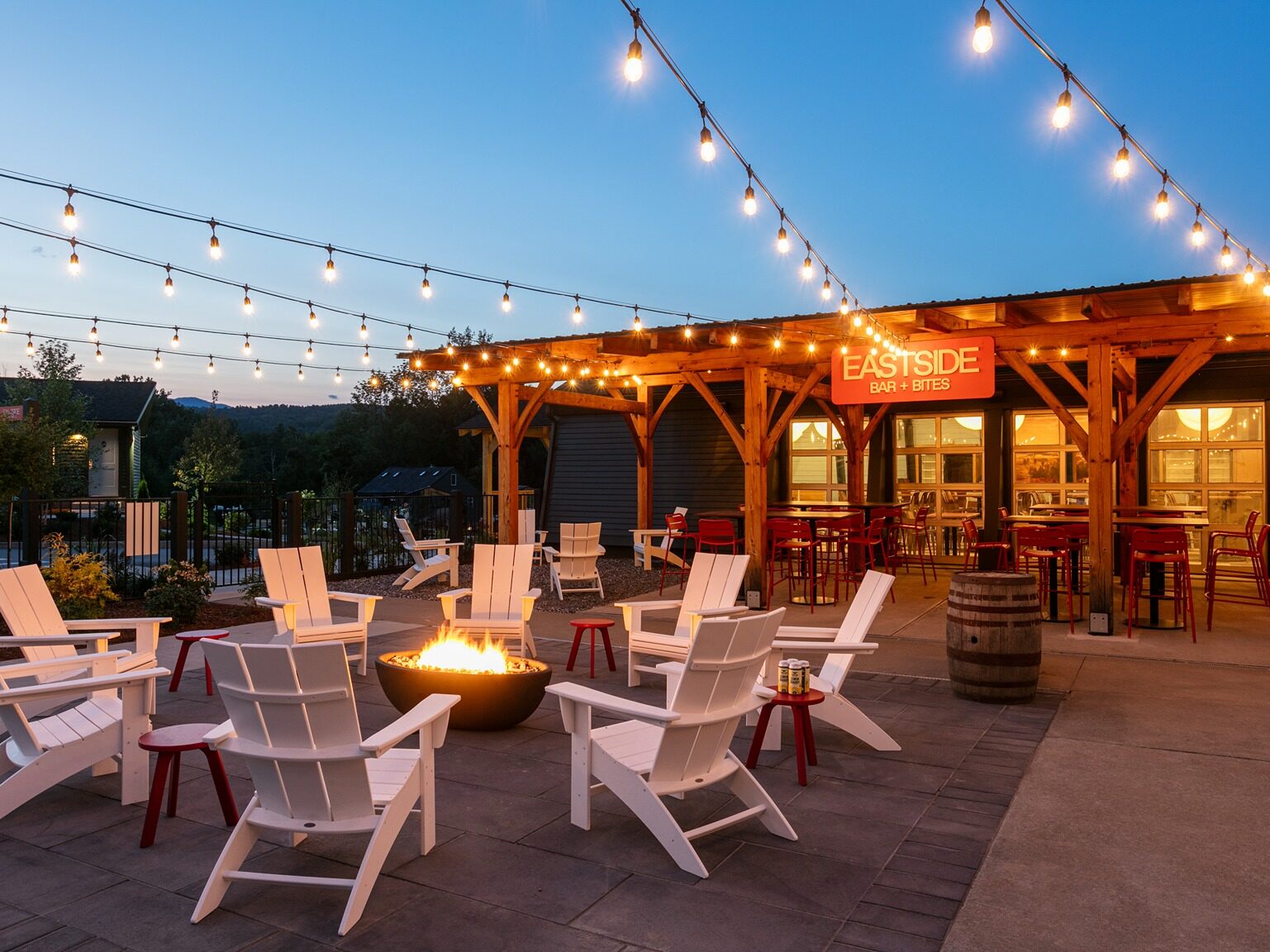 Eastside Bar Christmas Hotel New England