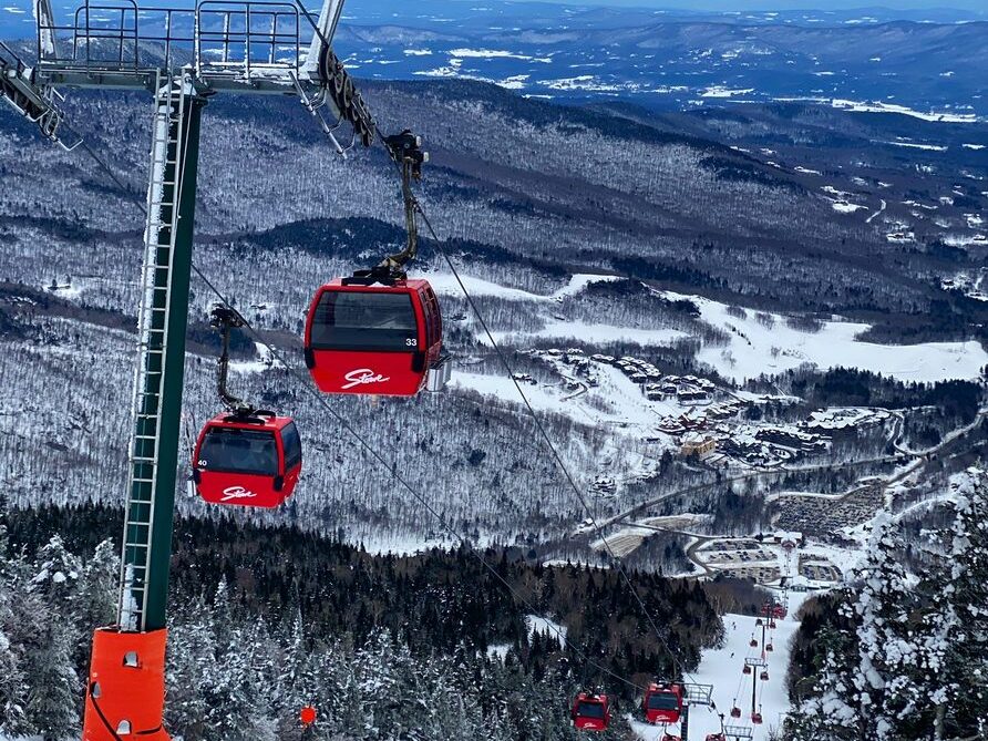 Ride on the Stowe Gondolas on Cheap Christmas Vacations