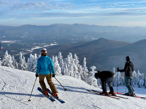 Best Places to Visit in January USA: Stowe Skiing