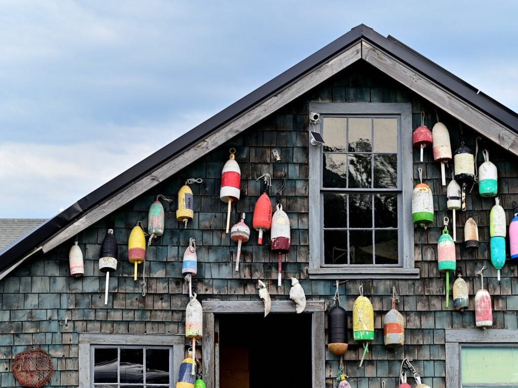 House on Bass Harbor Maine