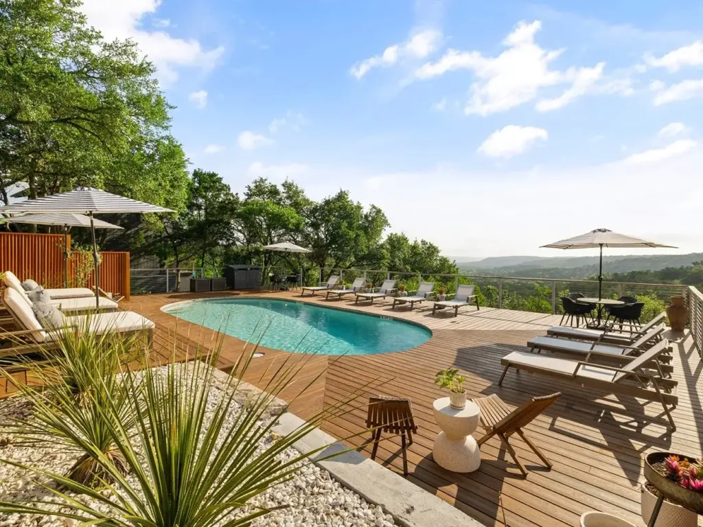 The Bygone Pool Area Best Family Resorts in Texas