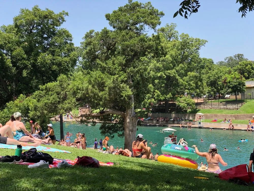 Best Swimming Holes in Texas: Barton Springs Pool