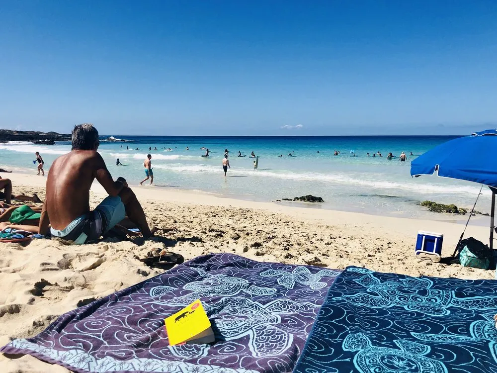 Manini Owali Beach Kua Bay Beach Blanket