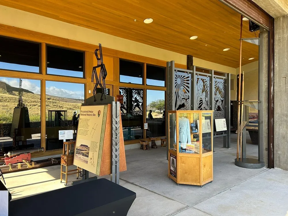 Big Island Historic Site: Pu'ukohola Heiau National Historic Site Exibit