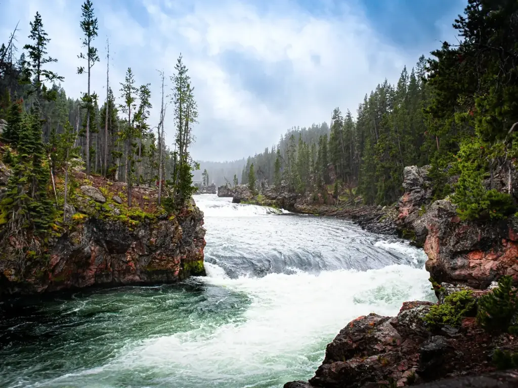 River in Yellowstone