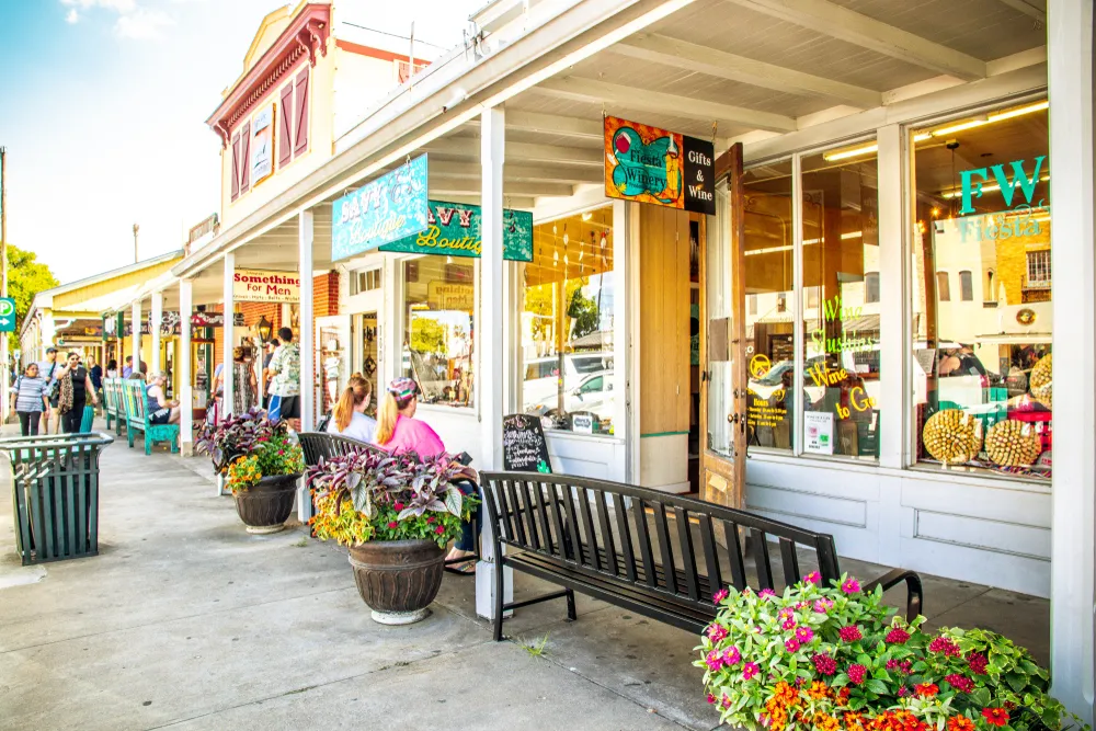 Fredericksburg TX Bachelorette Trip: Downtown Fredericksburg Storefronts