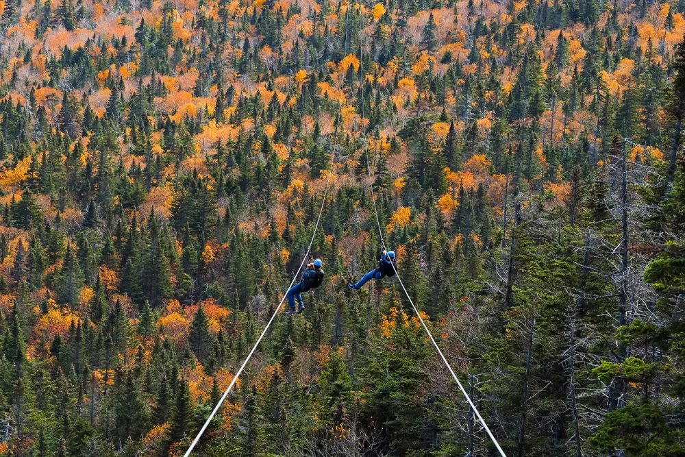 Epic Vacationing Ideas: Ziplining in Stowe