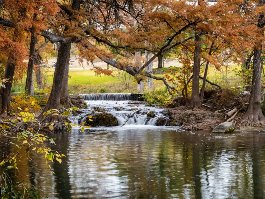 Fall Colors in Texas Hill Country